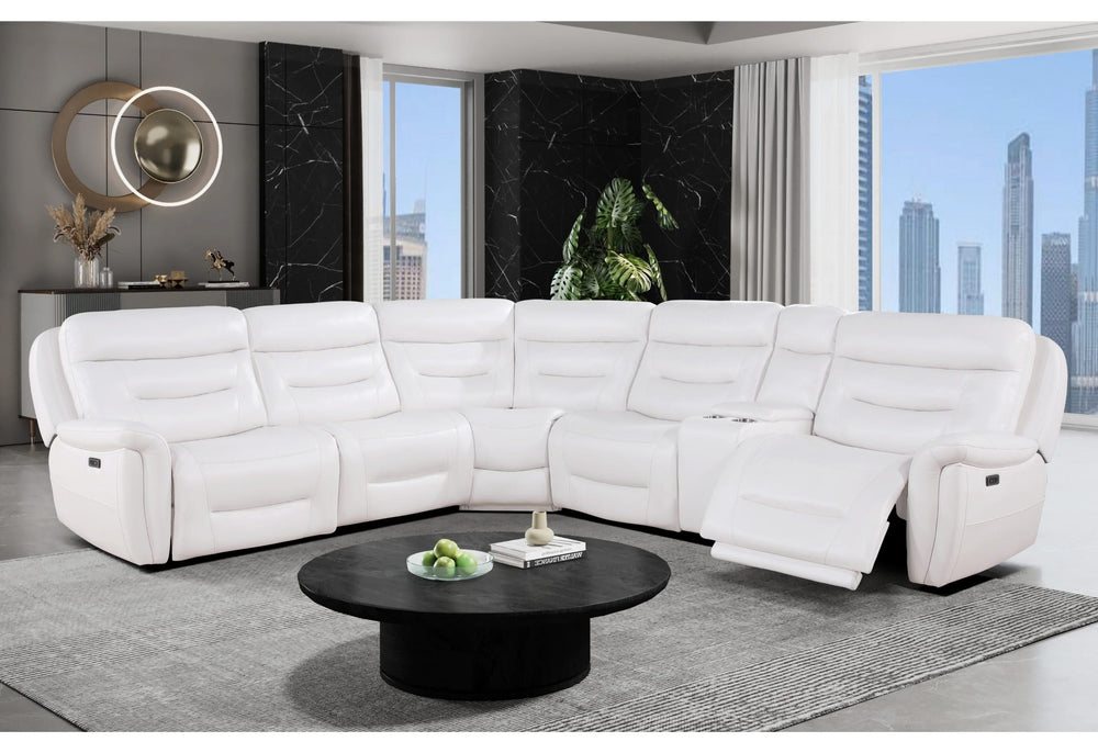 U8522 SECCIONAL BLANCO BLANCO