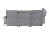 U2682 MIST/ASH BRAZO DERECHO ORIENTADO AL SILLÓN ELÉCTRICO CON USB