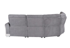 U2682 MIST/ASH BRAZO DERECHO ORIENTADO AL SILLÓN ELÉCTRICO CON USB