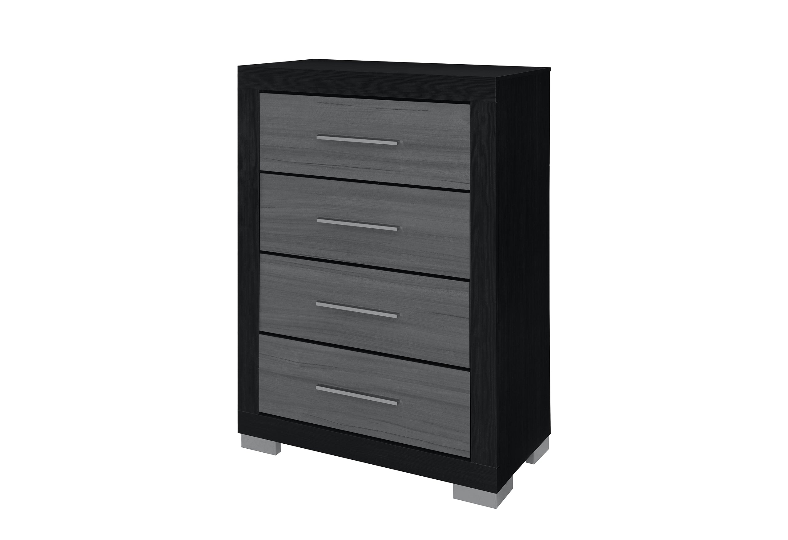 EMMA BLACK/GREY CHEST