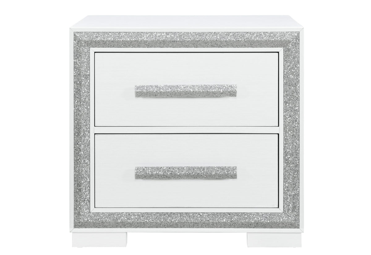 ANDROS SILVER NIGHTSTAND