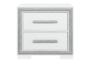 ANDROS SILVER NIGHTSTAND