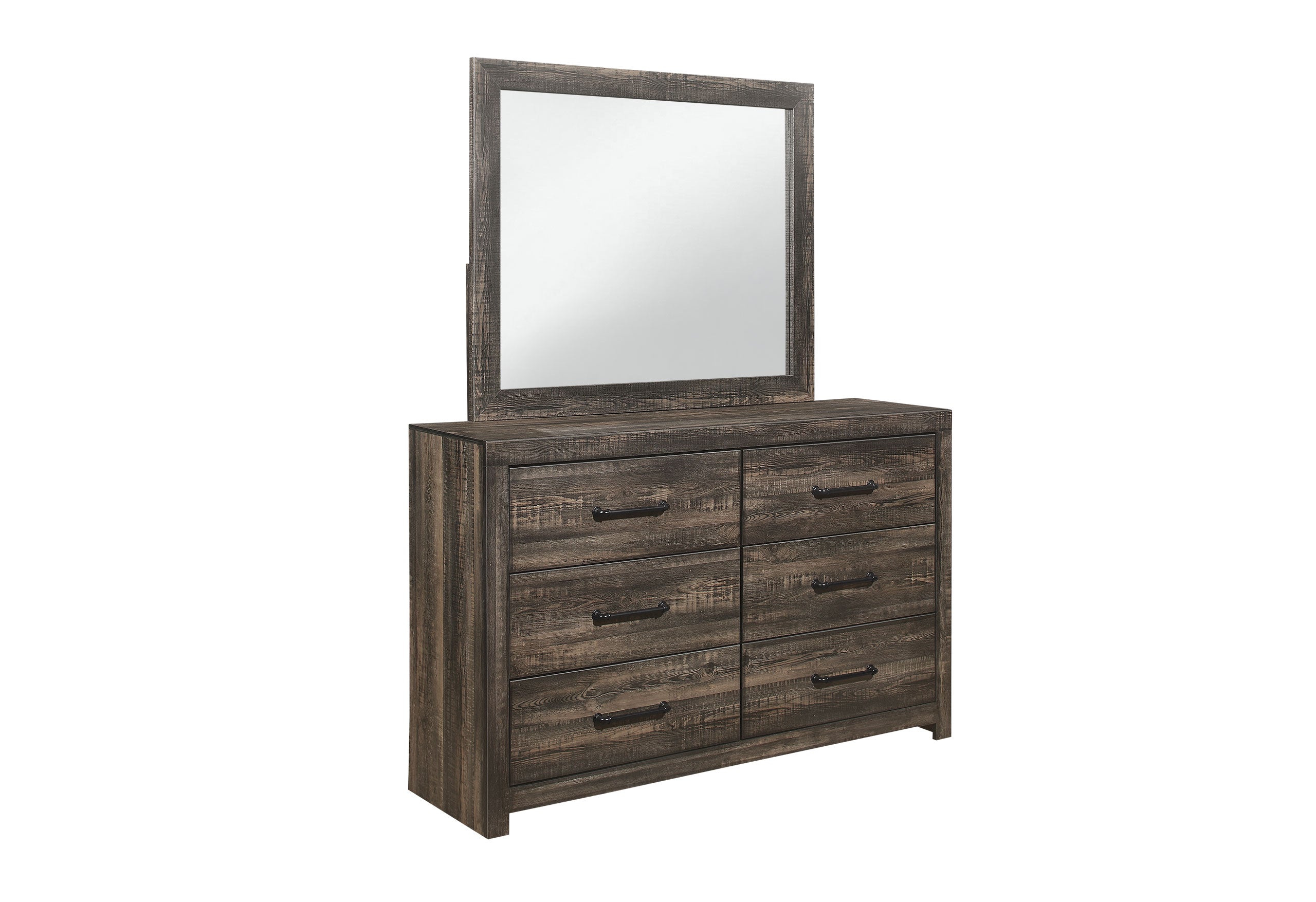 LINWOOD DARK OAK MIRROR