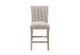 D8685 TABURETE DE BAR BEIGE