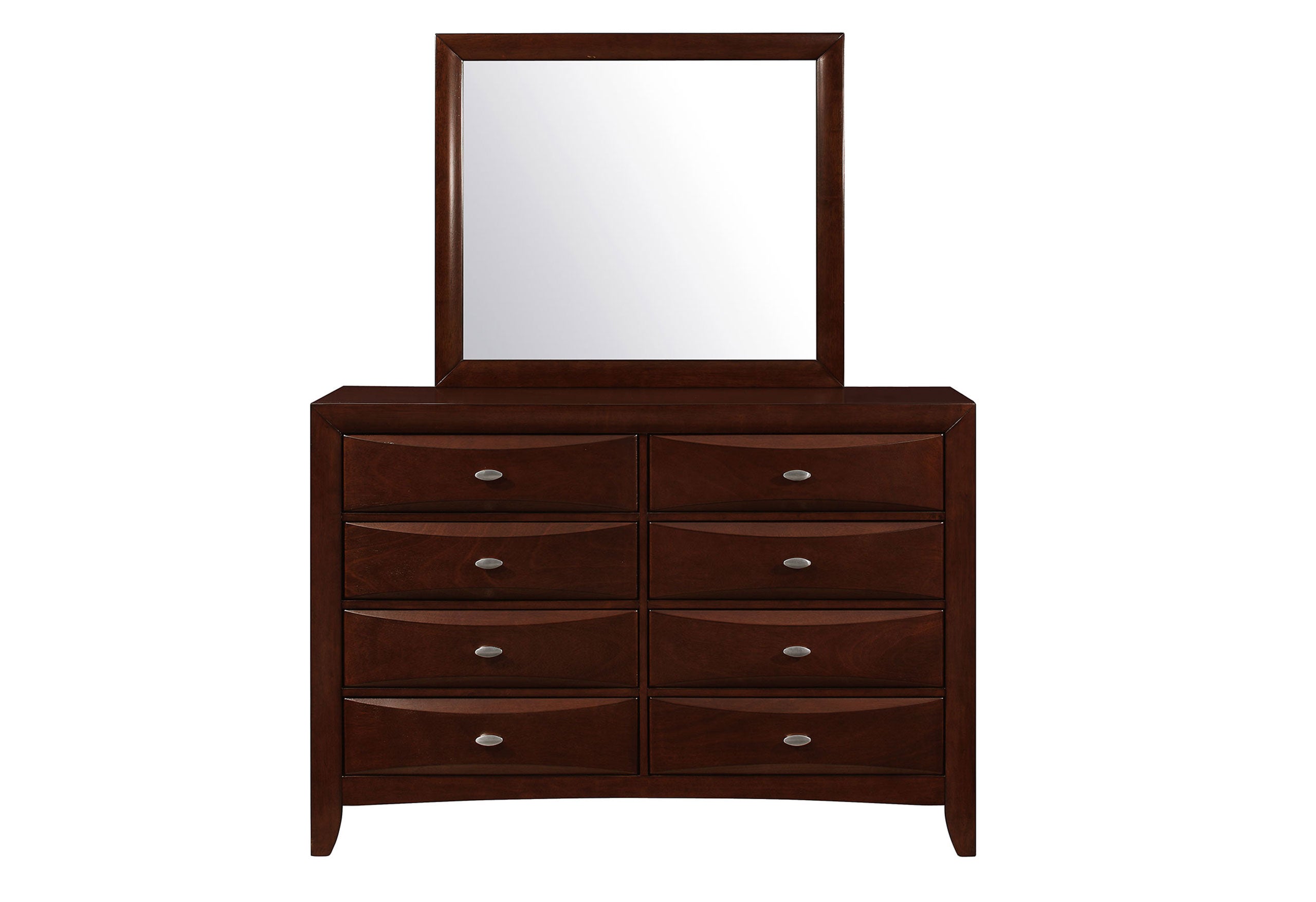LINDA NEW MERLOT MIRROR