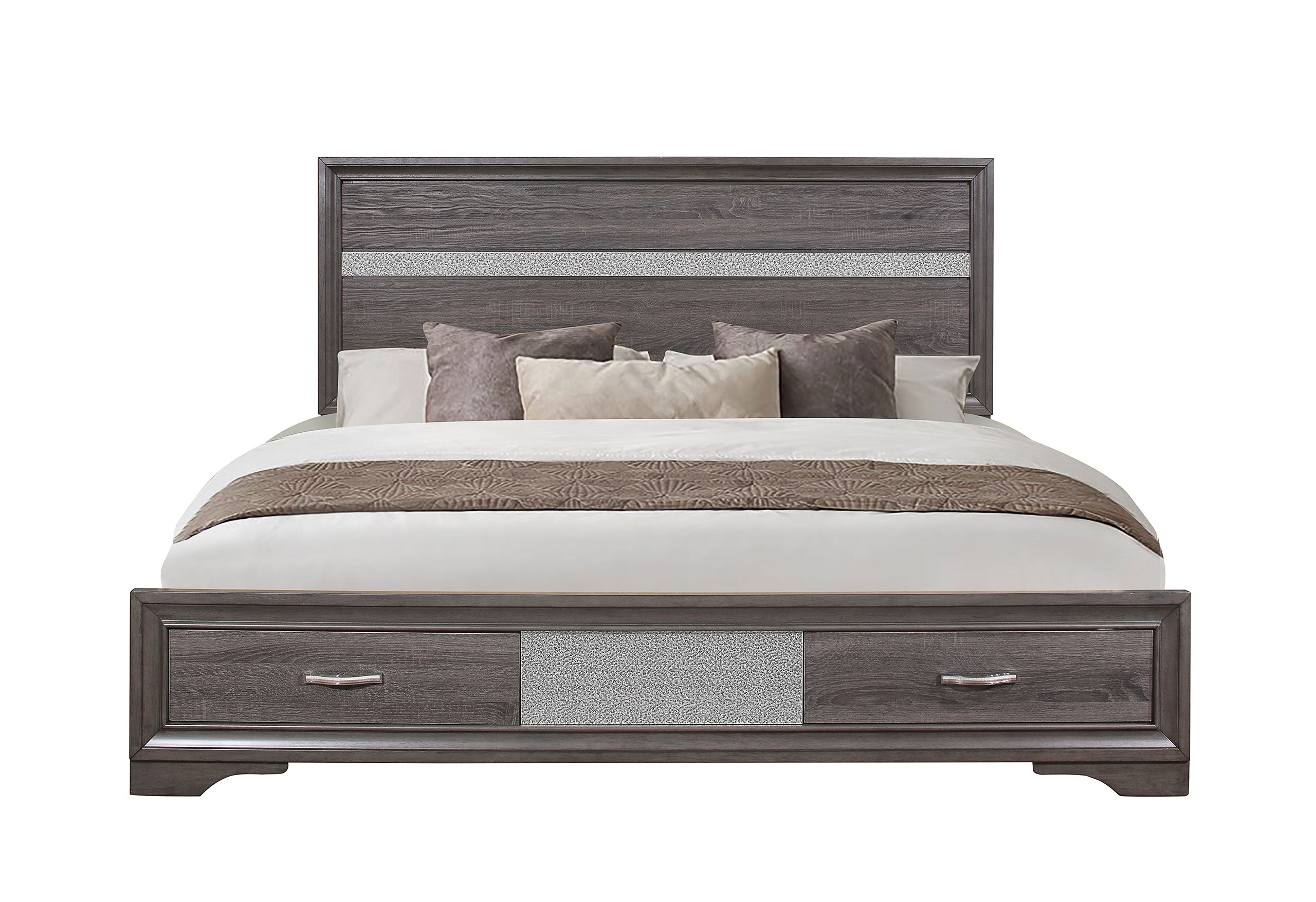 SEVILLE GREY KING BED