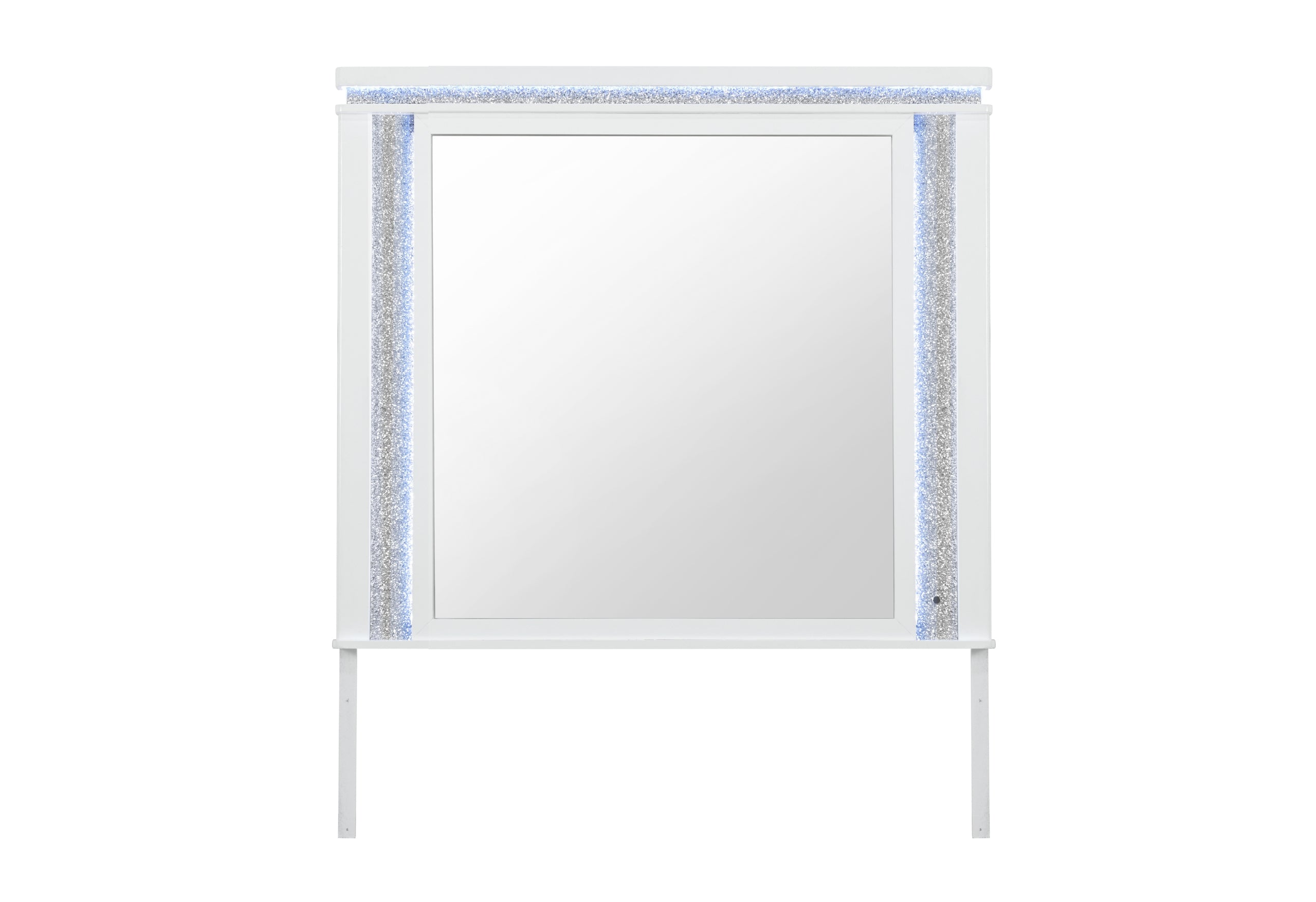 ALINA WHITE MIRROR WITH LED