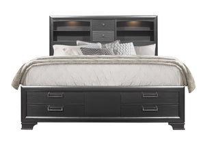 Cama Queen Jordyn Grey