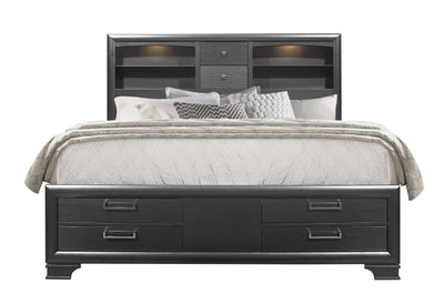 Cama Queen Jordyn Grey