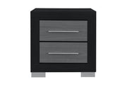EMMA BLACK/GREY NIGHTSTAND