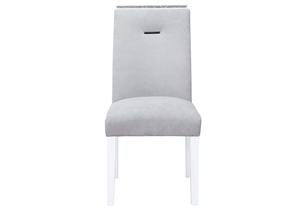 MESA DE COMEDOR BLANCA MONACO + SILLA DE COMEDOR MONACO
