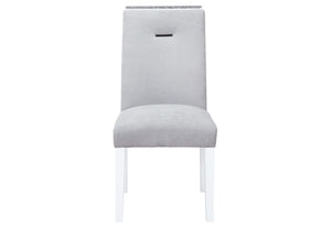 MESA DE COMEDOR BLANCA MONACO + SILLA DE COMEDOR MONACO