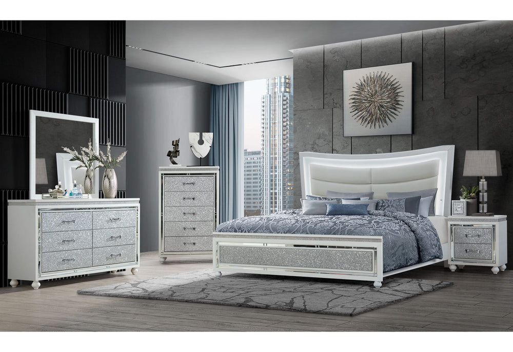 COLLETE WHITE FULL BED