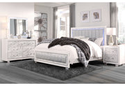 SANTORINI WHITE KING BED GROUP
