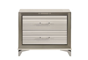 ZAMBRANO WHITE NIGHTSTAND