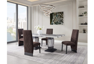 Juego de comedor D12 Mesa + 4 sillas