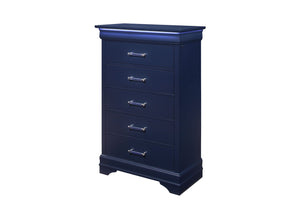 BAÚL CHARLIE AZUL CON LED