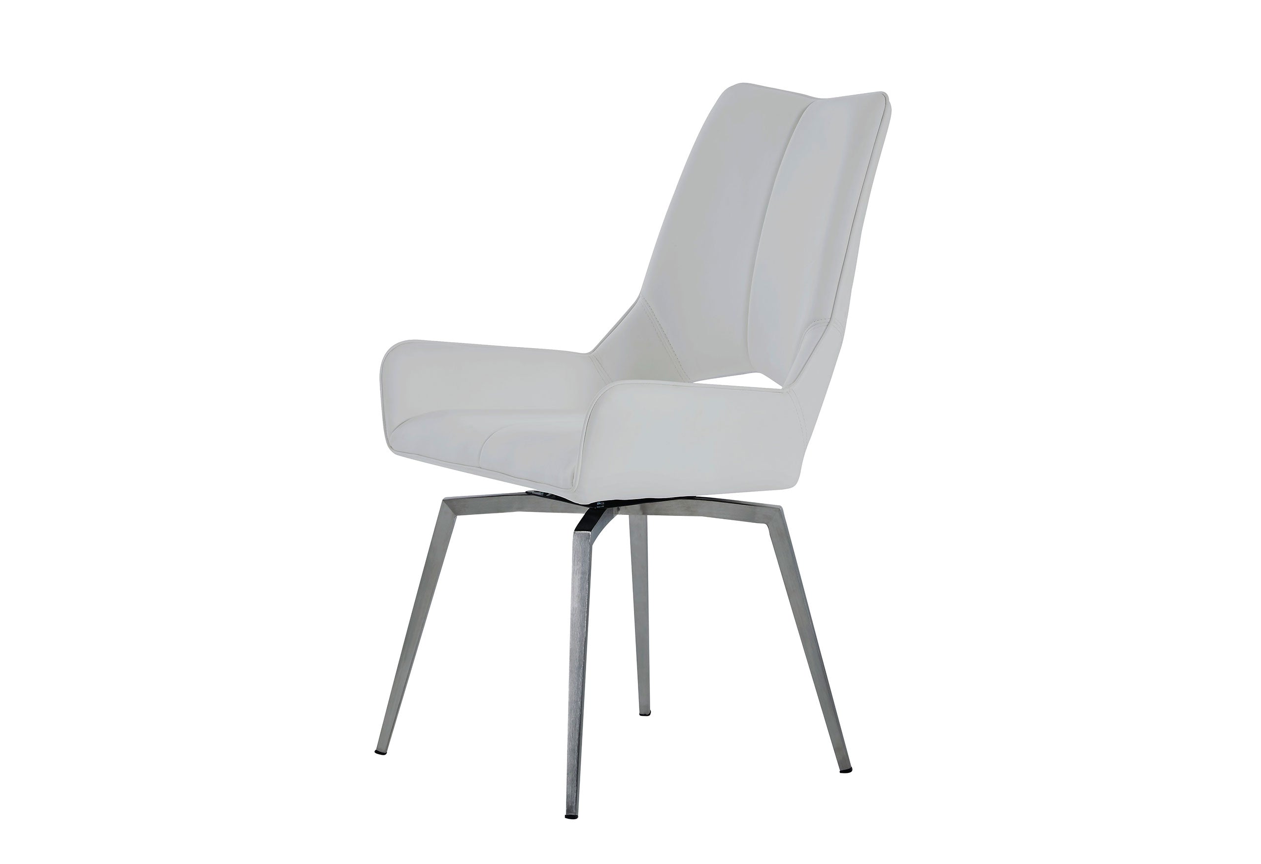 D4878 WHITE DINING CHAIR