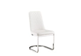 D1067 WHITE DINING CHAIR