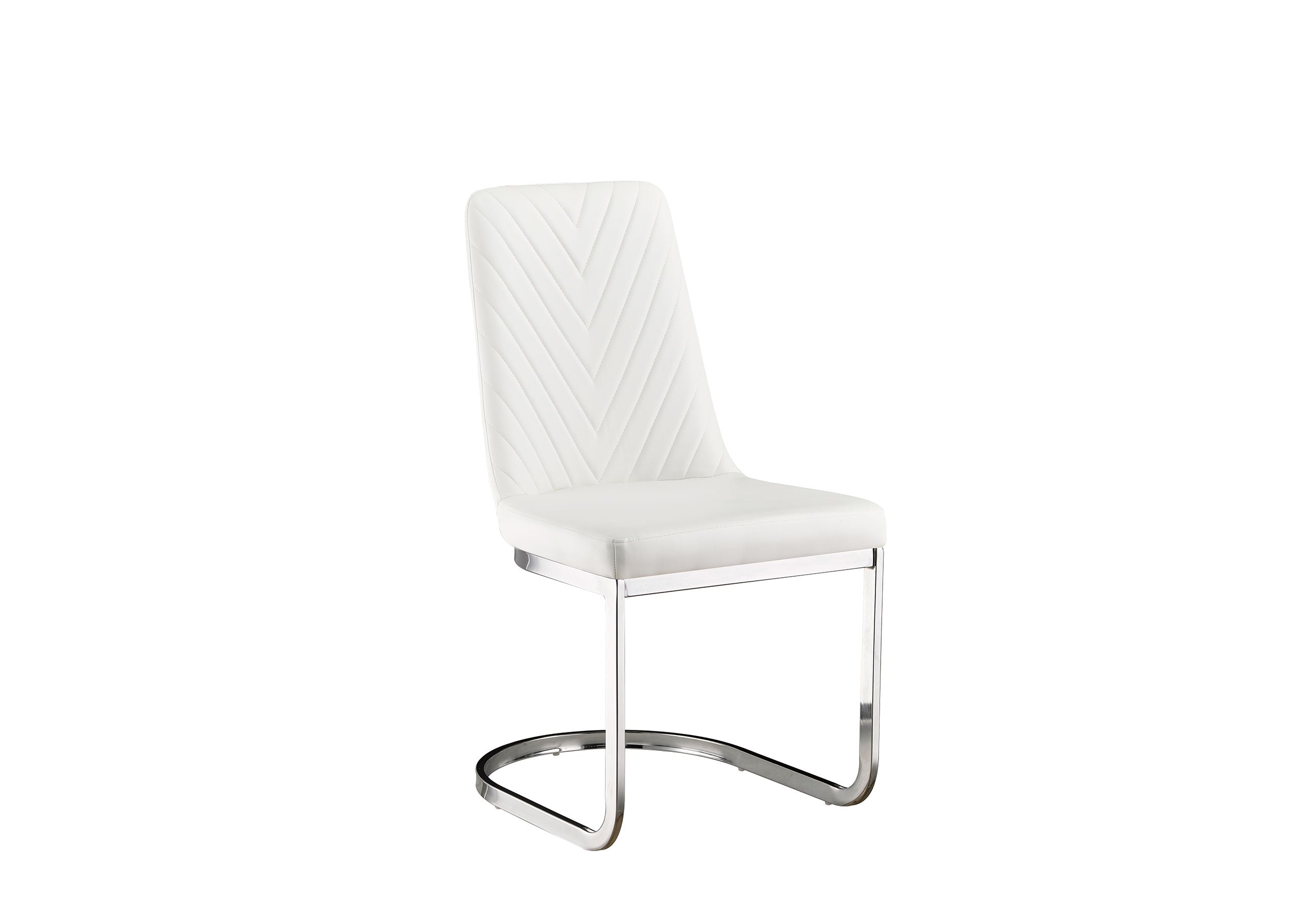 D1067 WHITE DINING CHAIR