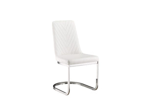D1067 WHITE DINING CHAIR