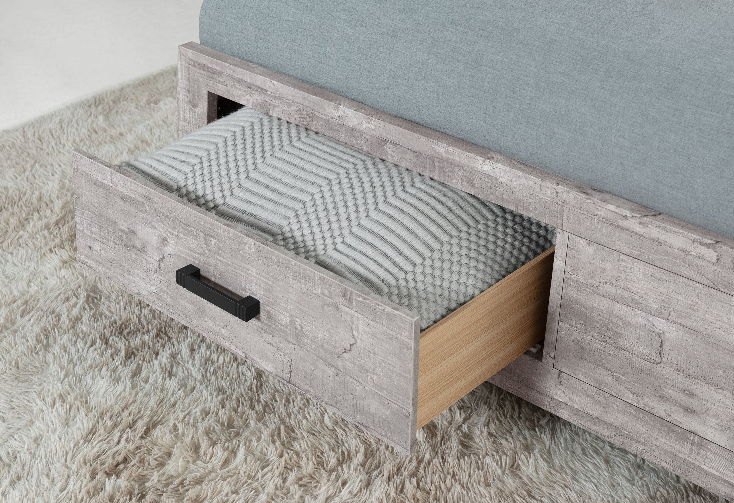 NOLAN GREY QUEEN BED GROUP
