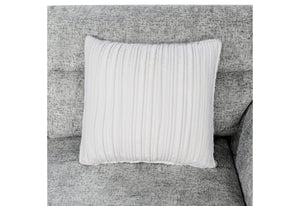 U9401 NICKEL SECTIONAL WITH 3 PILLOWS