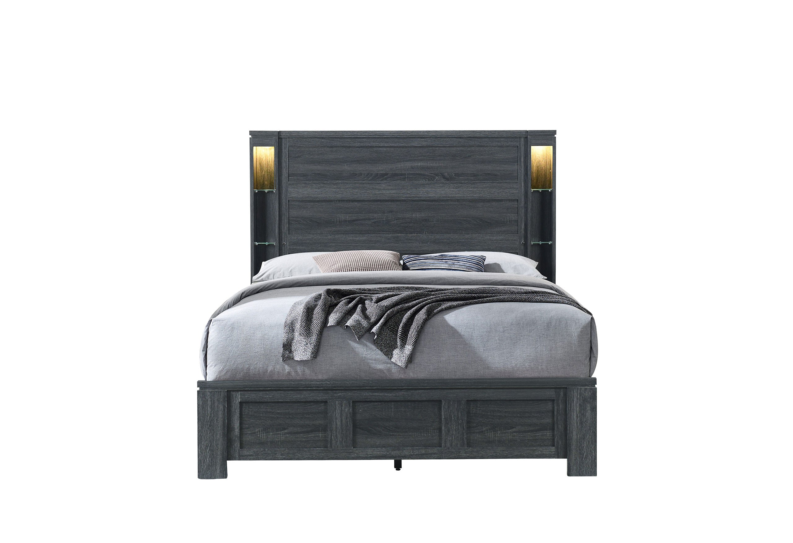 CYPRESS DARK GREY TWIN/FULL/QUEEN/KING BED LEGS