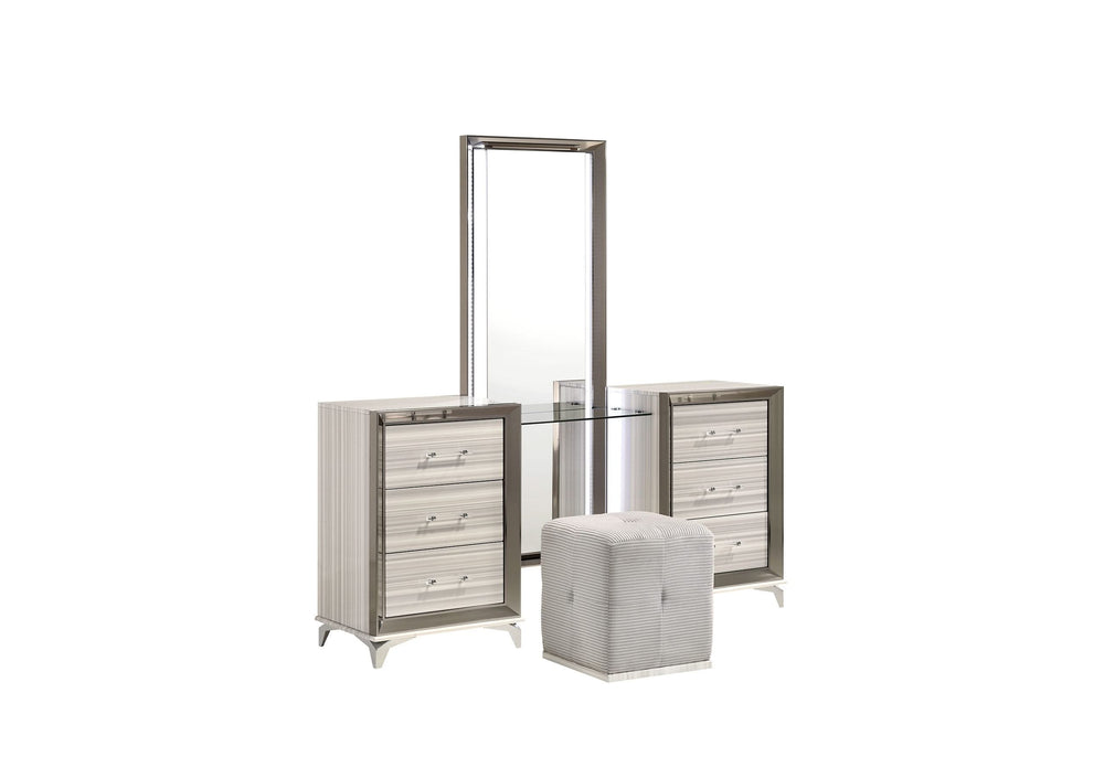 ZAMBRANO WHITE VANITY SET