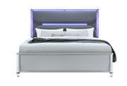 LANDO SILVER KING BED