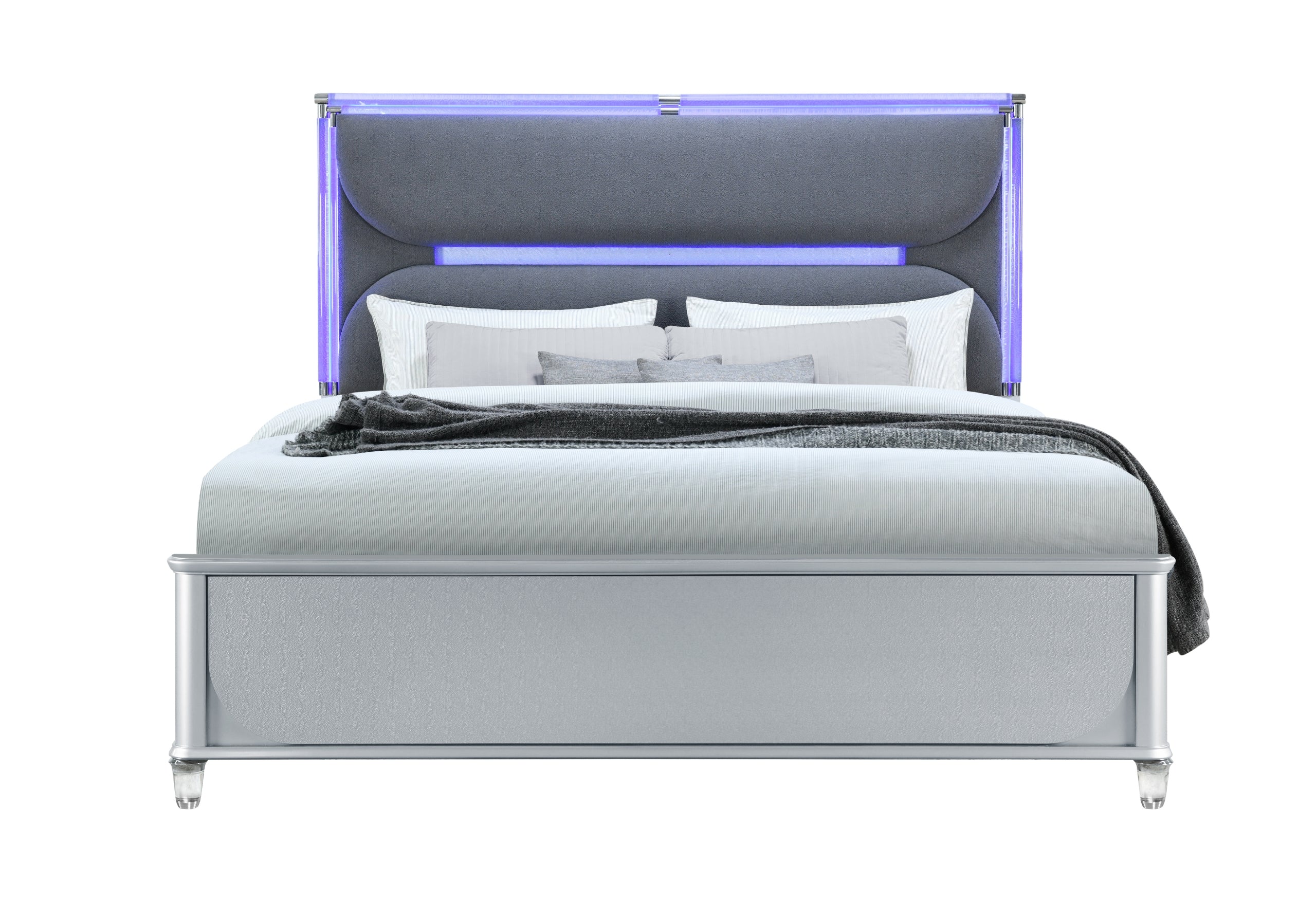 LANDO SILVER KING BED