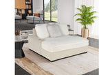 U8291 COJÍN DE ASIENTO BEIGE CON USB, RESPALDO Y ESTRUCTURA DE DESCANSO, BRAZO DERECHO Y 3 ALMOHADAS