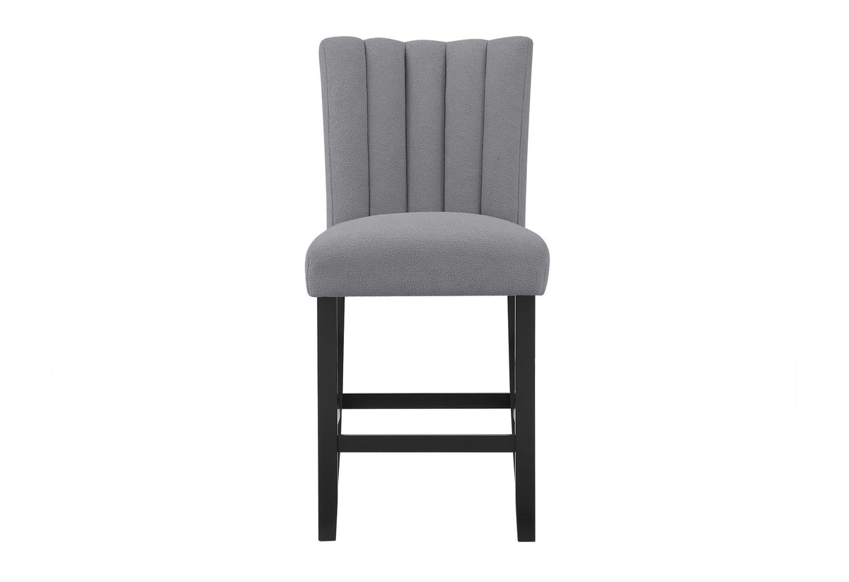 TABURETE DE BAR GRIS D8685