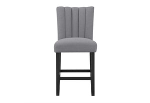 TABURETE DE BAR GRIS D8685