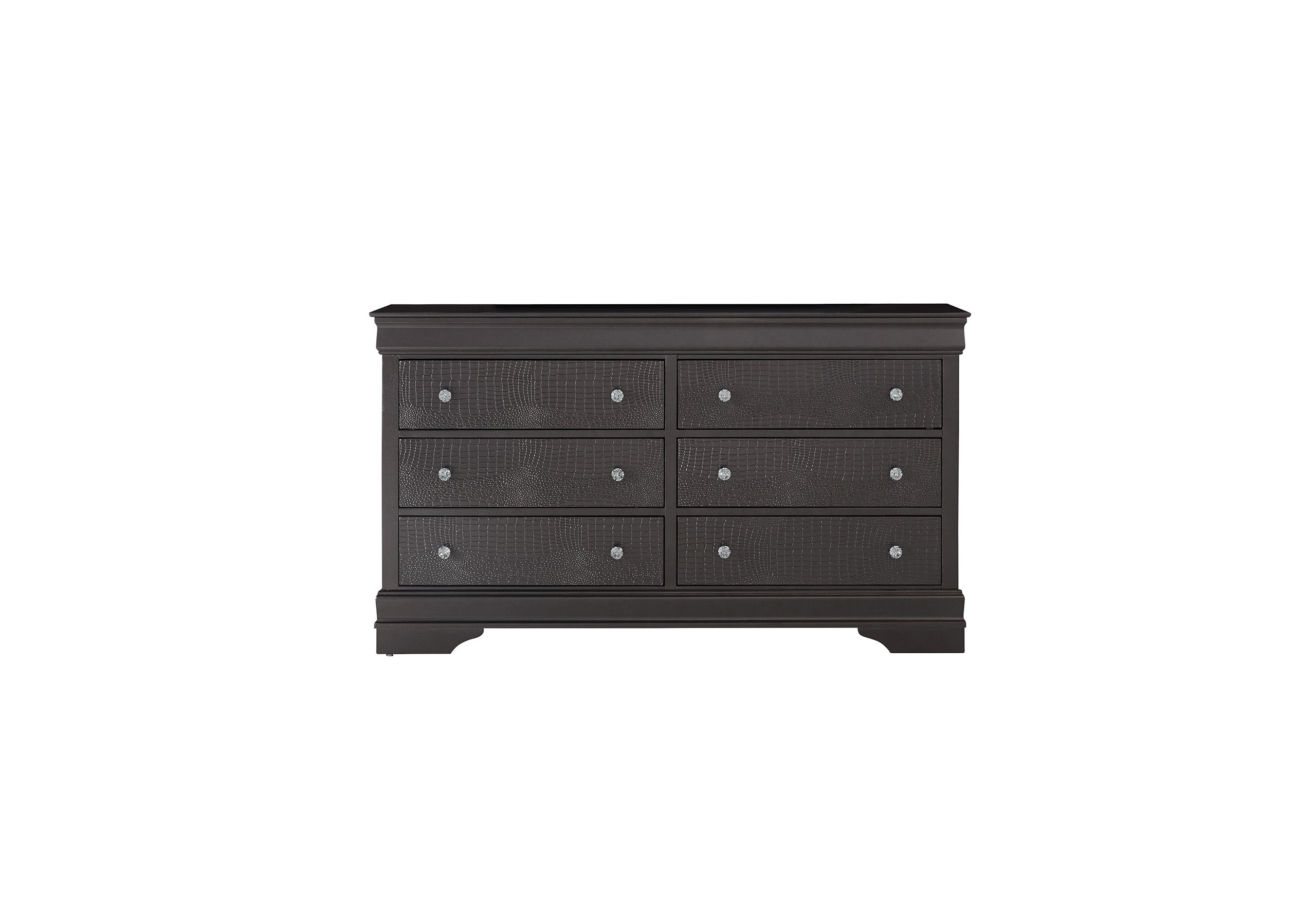 POMPEI METALLIC GREY DRESSER