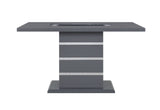 MONACO DARK GREY RECTANGULAR BAR TABLE
