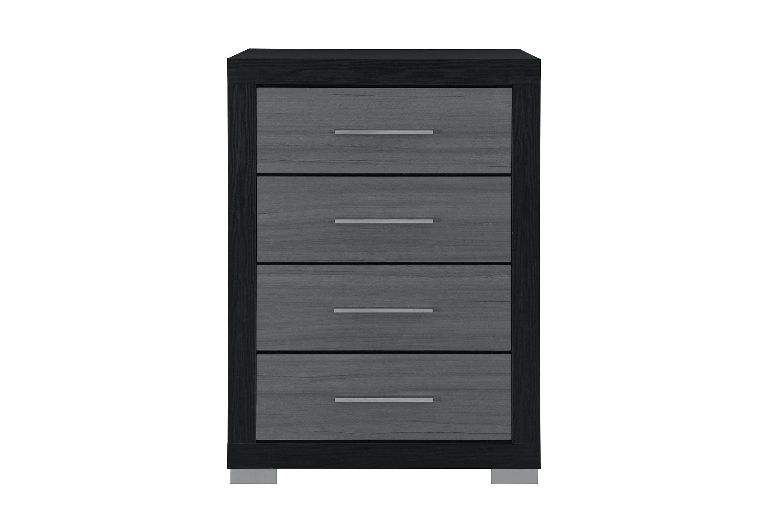 EMMA BLACK/GREY CHEST