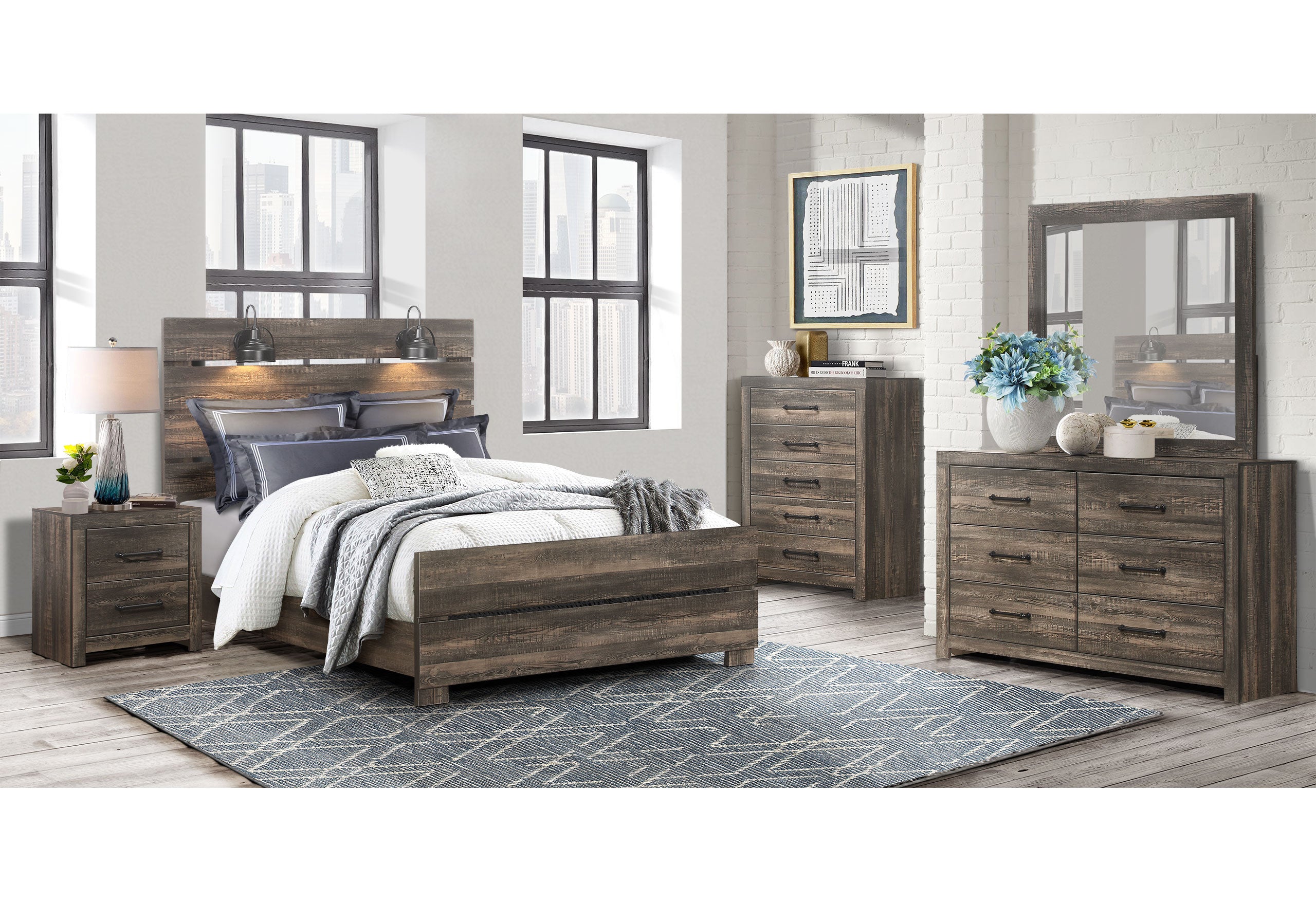 LINWOOD DARK OAK NIGHTSTAND