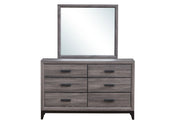 KATE FOIL GREY MIRROR