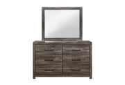 LINWOOD DARK OAK MIRROR