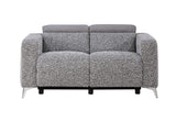 U8521 TAUPE/DARK GREY 36 POWER RECLINING LOVESEAT