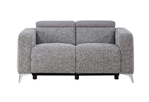 U8521 TAUPE/DARK GREY 36 POWER RECLINING LOVESEAT