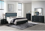 REID BLACK NIGHTSTAND