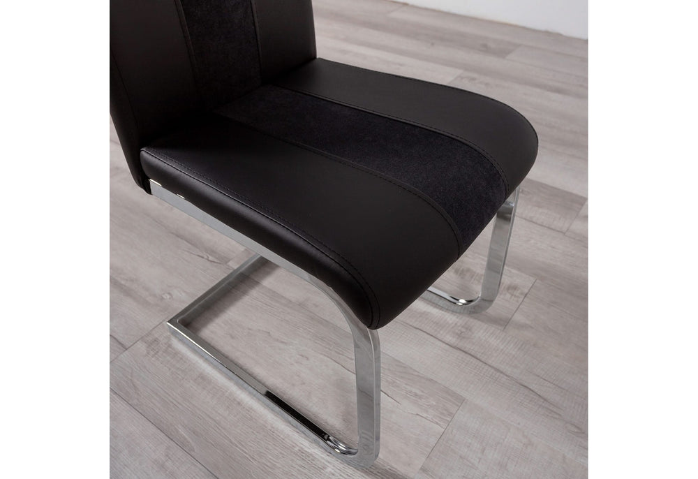 D915 BLACK DINING CHAIR