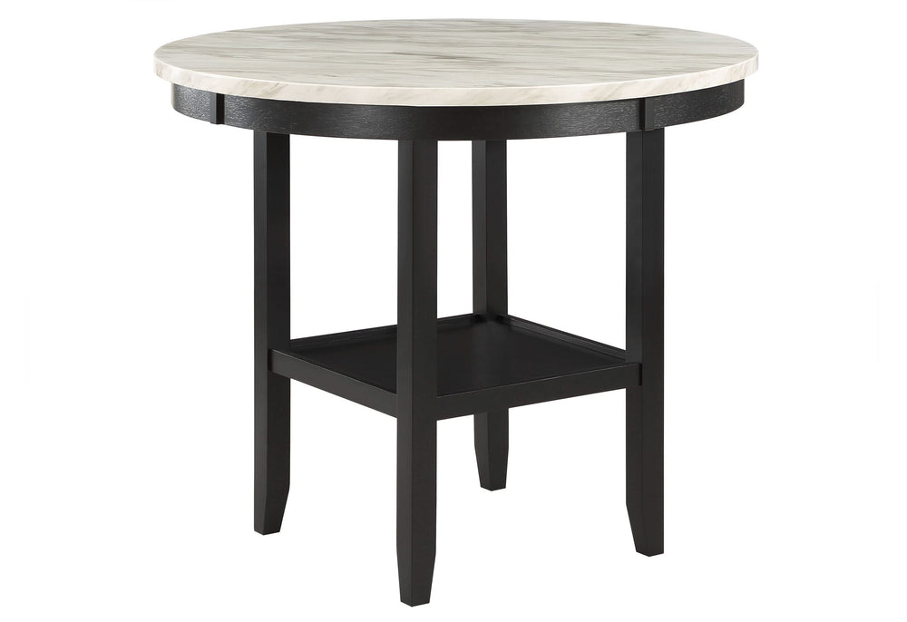 D40011 BAR TABLE + 4 D1622 BAR STOOLS