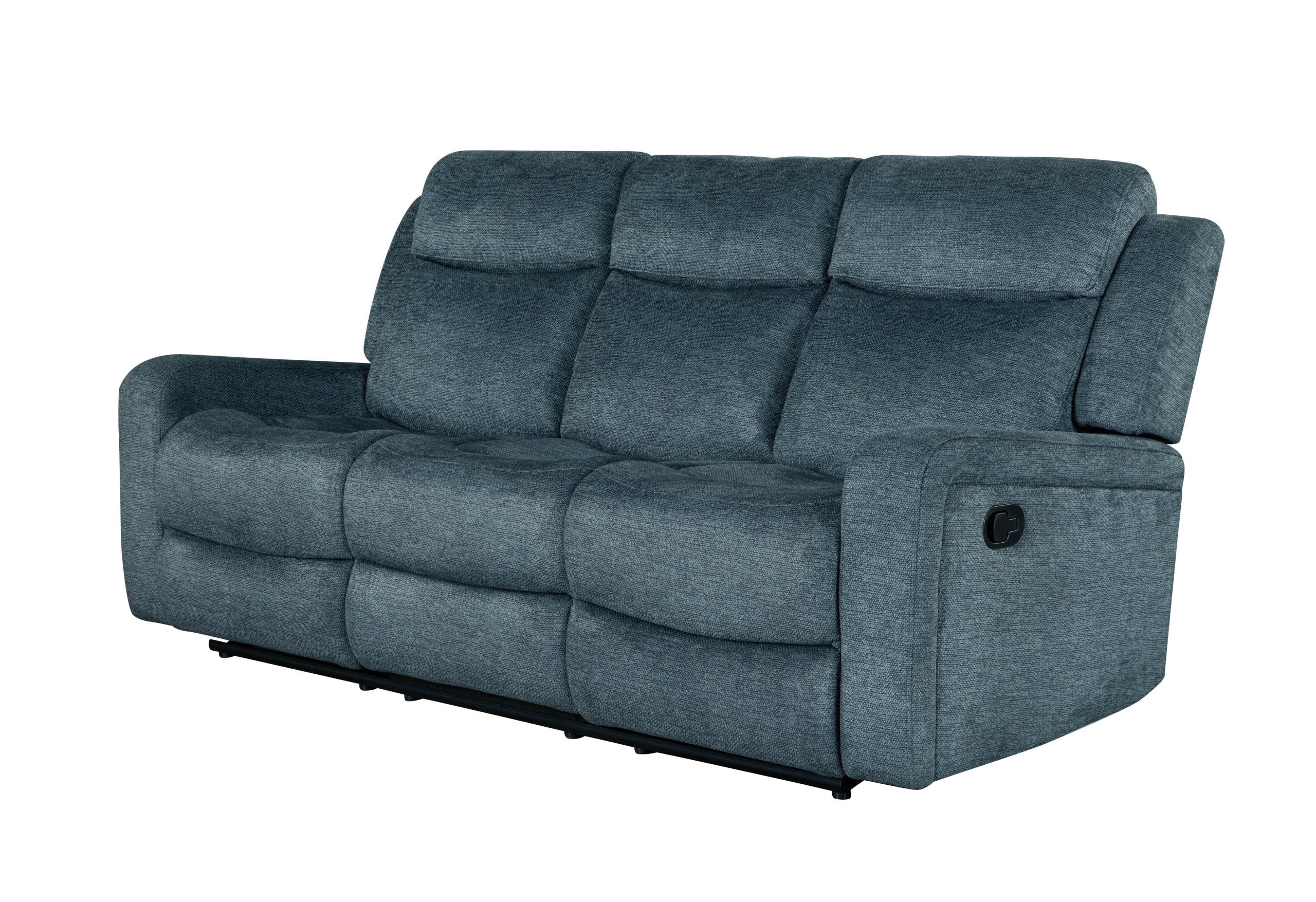 U6024 DARK GREY 9 RECLINING SOFA