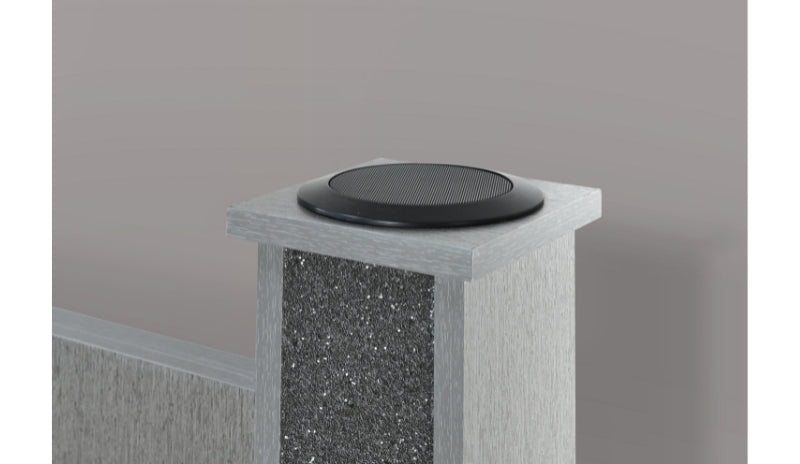 LOGAN SILVER FULL BED GROUP W/ LED AND SPEAKERS