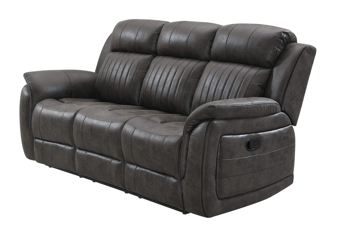 U8517 SOFÁ RECLINABLE GRIS