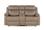 U6026 BROWN CONSOLE REC LS