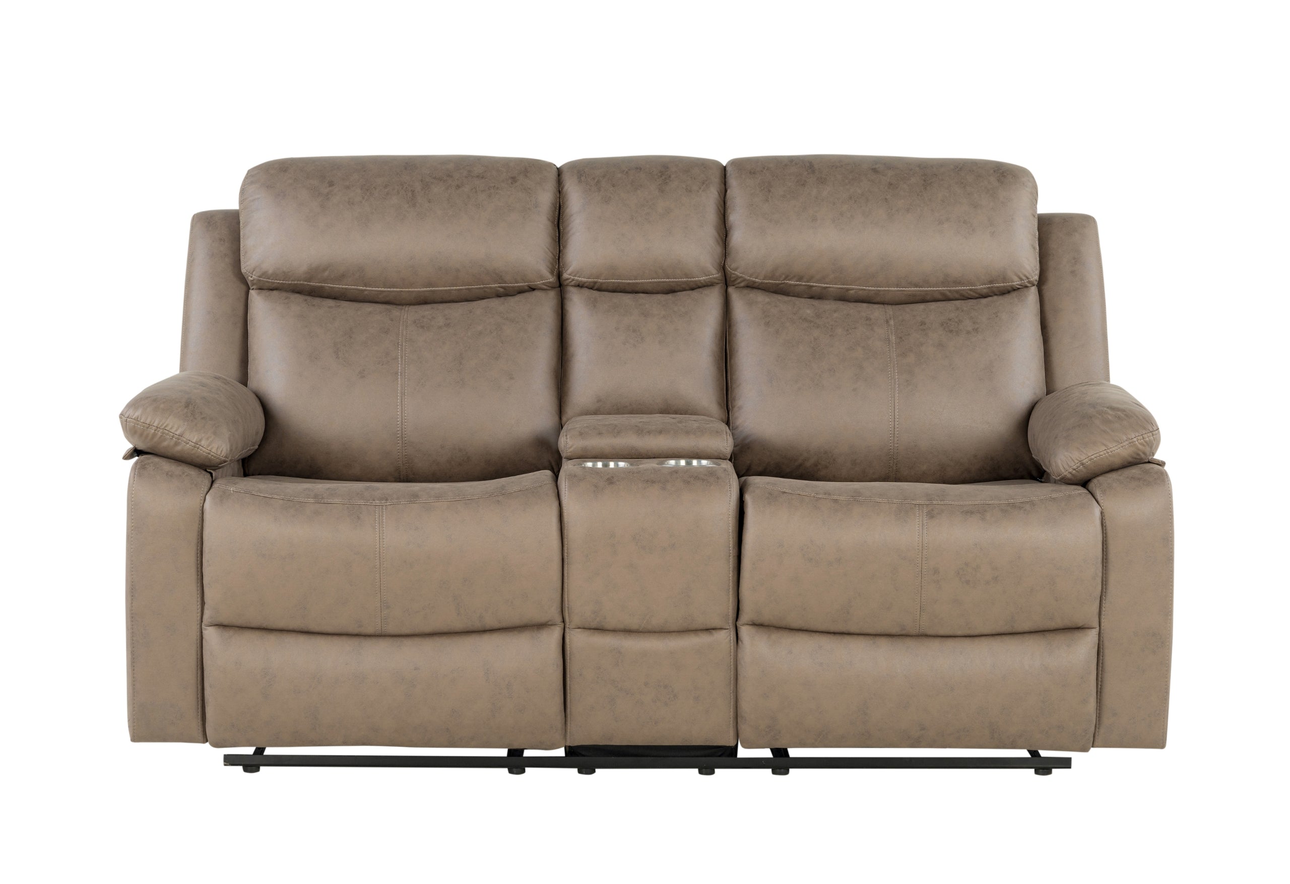 U6026 BROWN CONSOLE REC LS